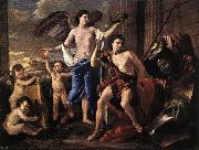 Nicolas Poussin Victorious David 1627 Oil on canvas Sweden oil painting reproduction